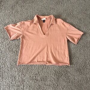 Peach Polo Shirt